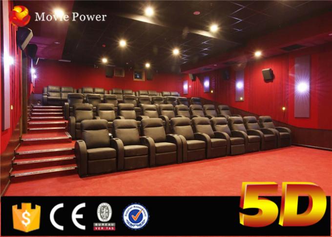 Assentos do cinema 2 a 200 do filme 4d de IMAX com movimento Motional no parque temático da grande escala 0