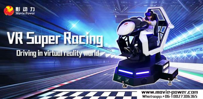 O parque de diversões 72 segue o simulador dinâmico das corridas de carros do teatro da máquina de jogo 9D das corridas de carros 0