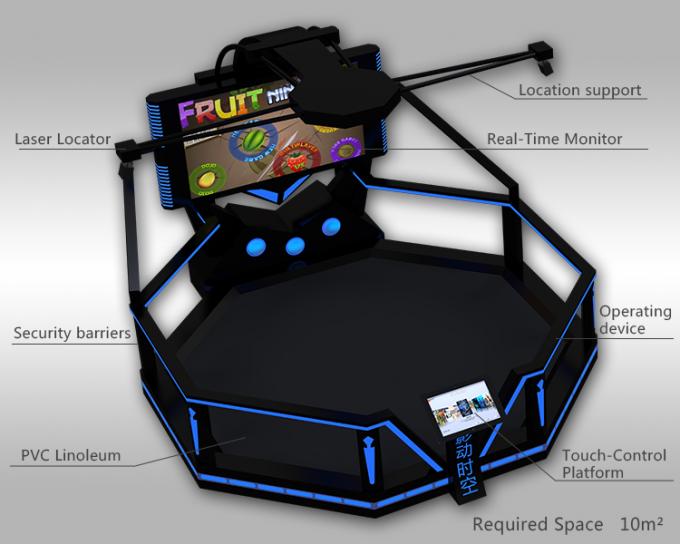 Simulador de tiro estando da realidade de Htc Vive Vr Walker Arcade Machine Racing Treadmill Virtual 1