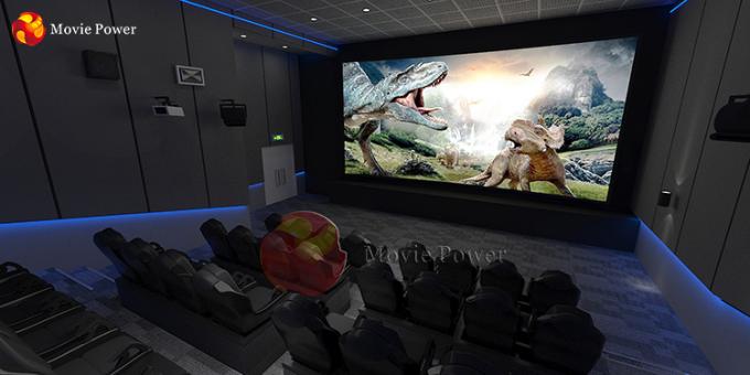 Equipamento dinâmico do cinema da cadeira 220V 5D da experiência do entretenimento do poder do filme em Dubai 0