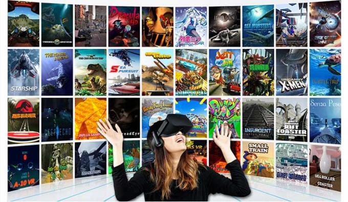 O cinema 9d Vr da realidade virtual das ideias da empresa de pequeno porte 360 6 assenta a máquina do jogo 1