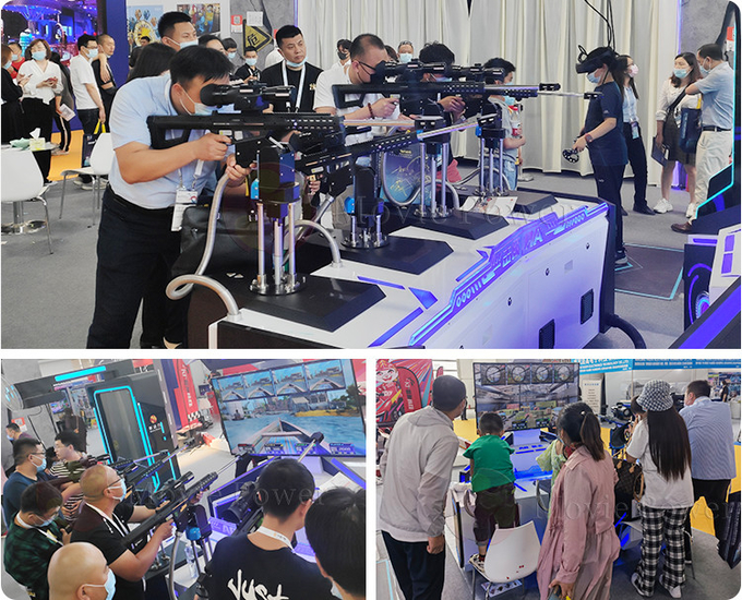 4 jogadores AR Sniper Moeda Operado Arcade Game Metralhadora Disparando Equipamento de jogos AR 2