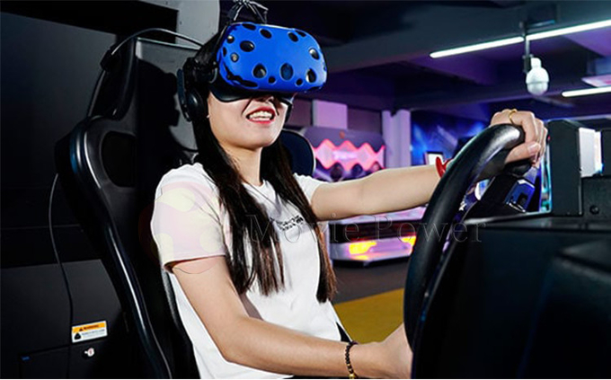 Simulador de condução 9d Vr Máquina de jogos Simulador de corridas de carros Vr Equipamento para parque temático de realidade virtual 1