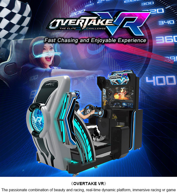 VR Racing Para Indoor Playground Racing Driving Simulator Jogo de Realidade Virtual 9D VR Equipamento de Jogo 0
