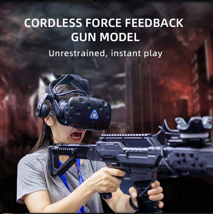 VR Zombie Game 9d VR Shooting Simulator Estação de Realidade Virtual 2