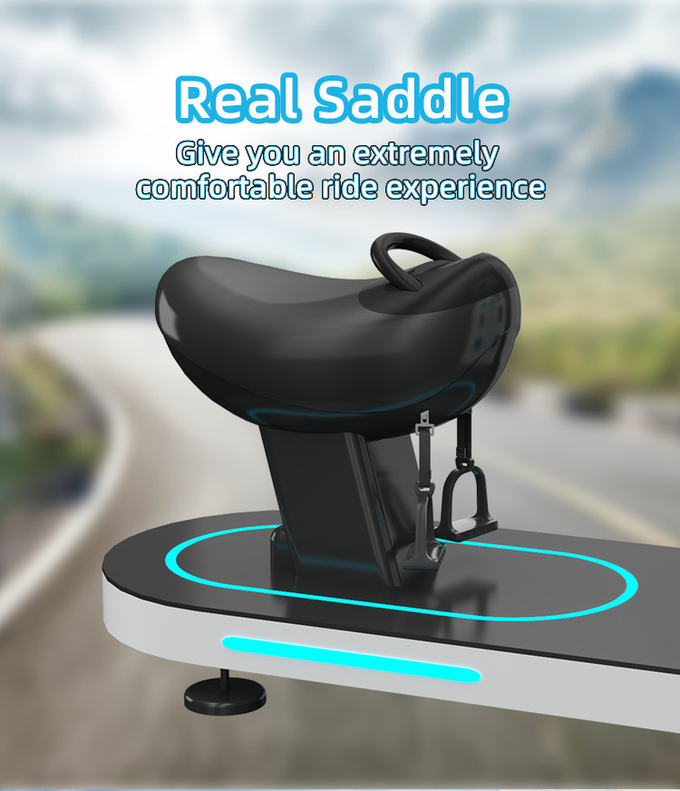 1 Jogador 9D Simulador de Realidade Virtual Cavalgada VR Máquina de Jogo Moeda Operada 3