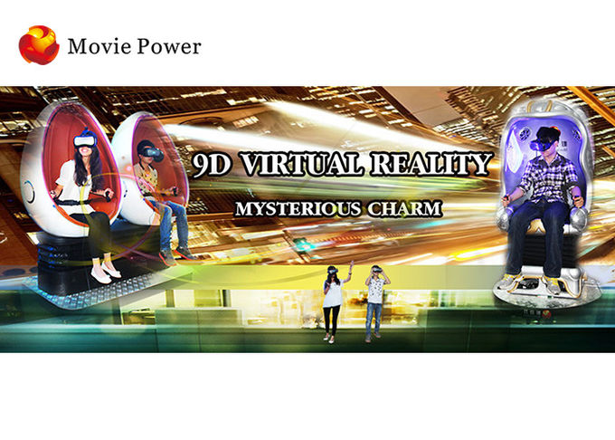 Cinema virtual dinâmico 0.96*0.96*1.85m da realidade virtual da falha 9d de Oculus 1