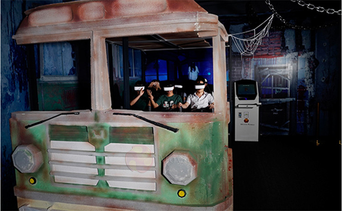 simulador espectral do jogo do filme do horror do cinema da realidade 9D virtual para o parque de diversões 2