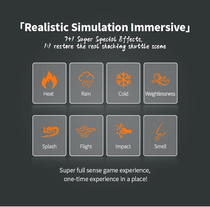 Full Snese Virtual Game Flight Simulator Machine Vr Atração 9d Vr Simulator Cinema 4