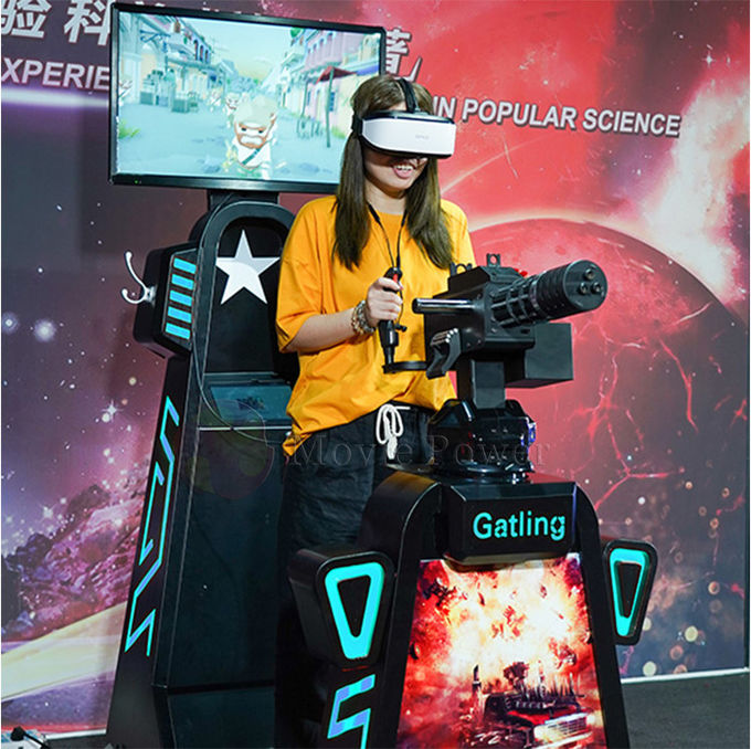 Virtual Reality Shooting Gatling Gun Games Shooting Games 9d Vr Shooting Simulator Zombie Arcade Machine (Jogos de Tiro em Realidade Virtual) 3
